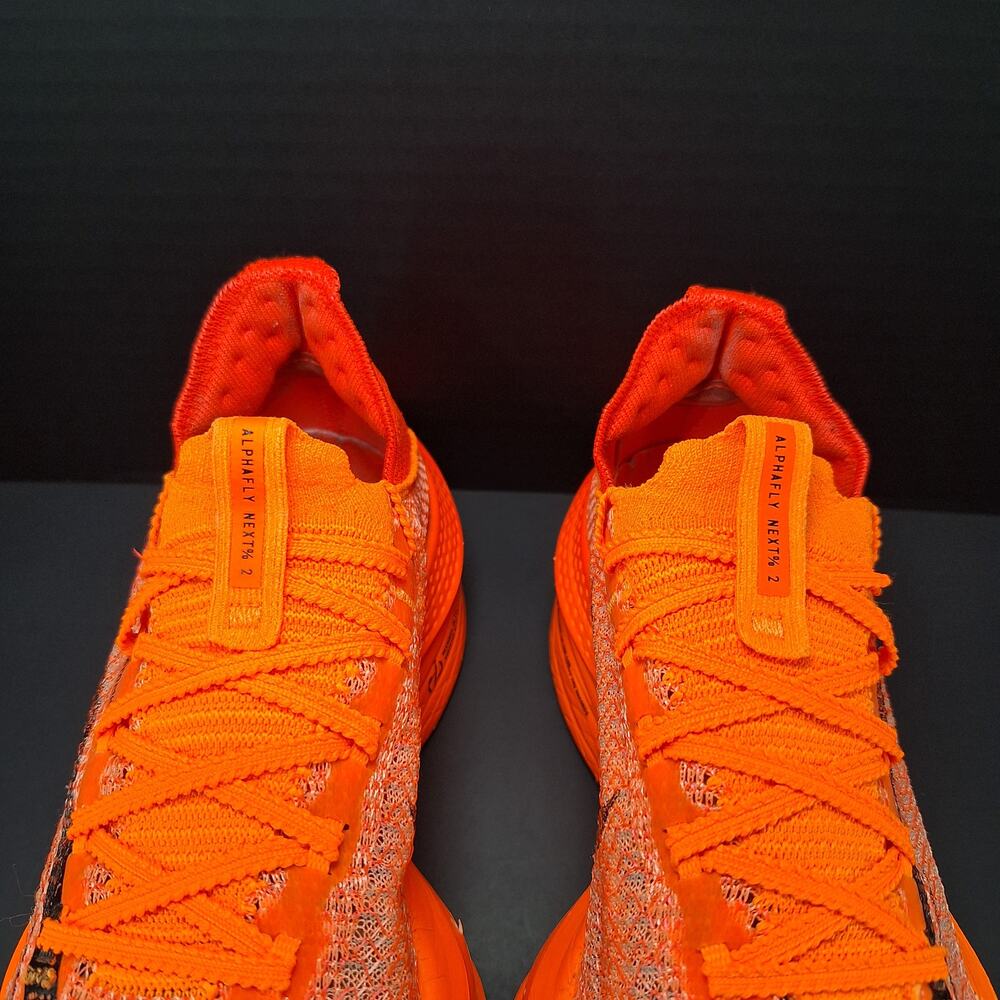 Nike Air Zoom Alphafly NEXT% 2 Womens 6.5 Total Orange DN3559-800 Running Shoes - Picture 7 of 16